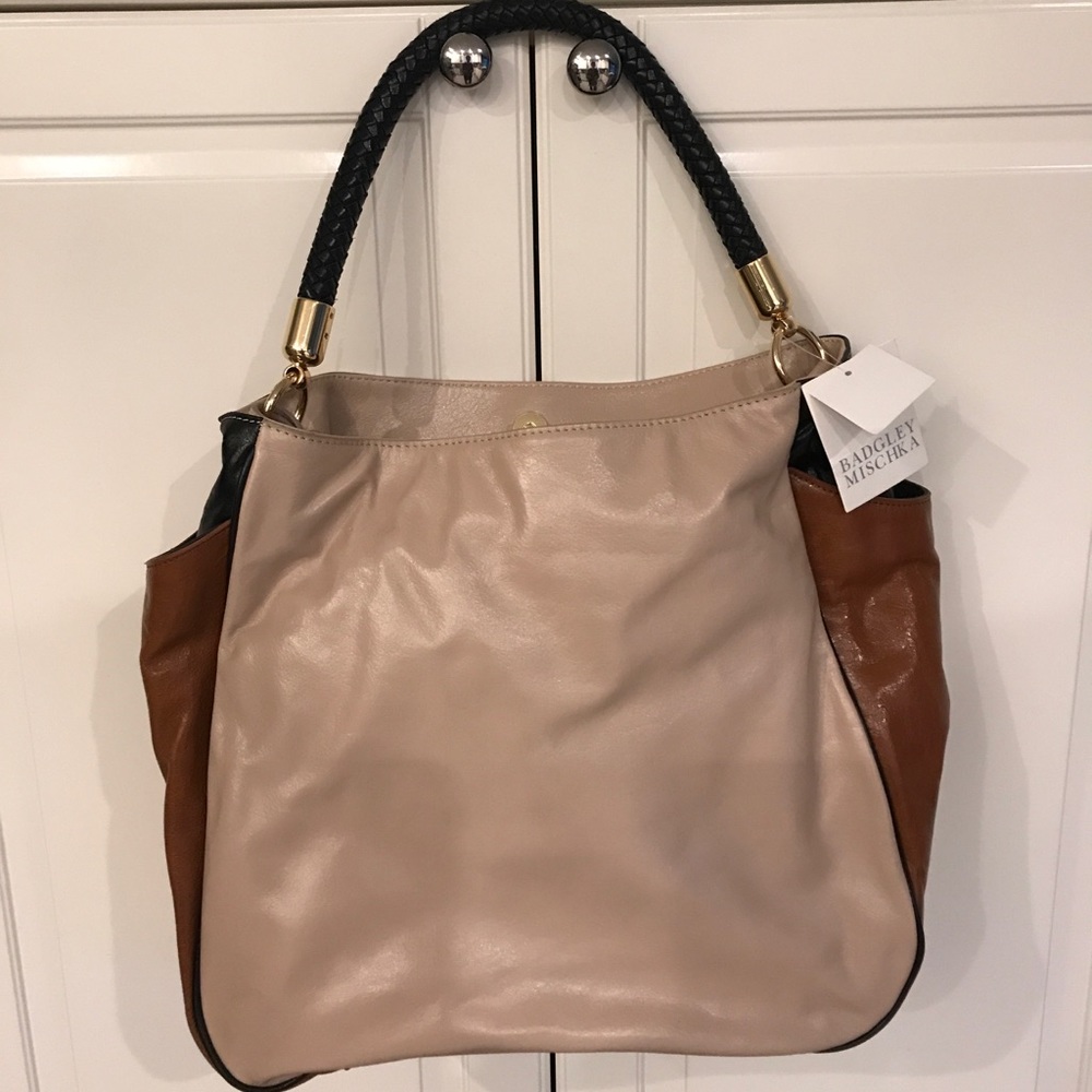 Badgley Mischka brand new with tags hobo bag